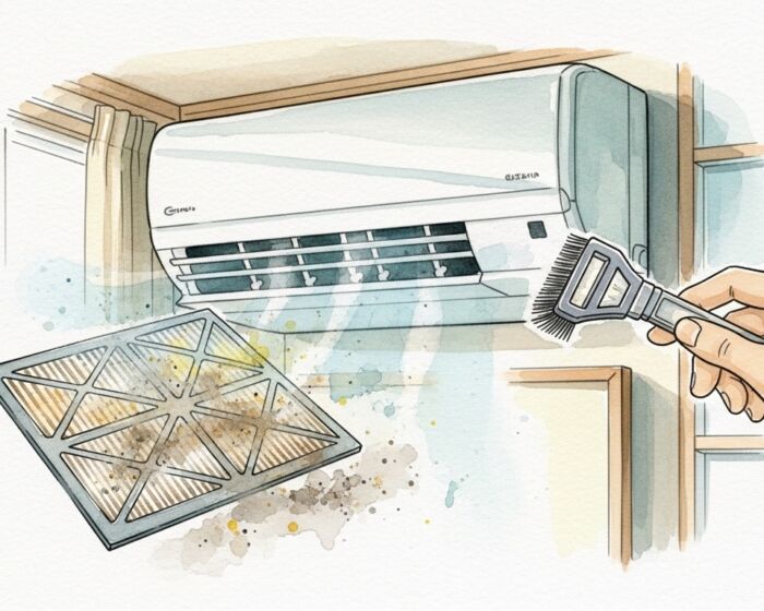 エアコン効きが悪い？フィルター掃除の次の一手で買い替え費用を節約