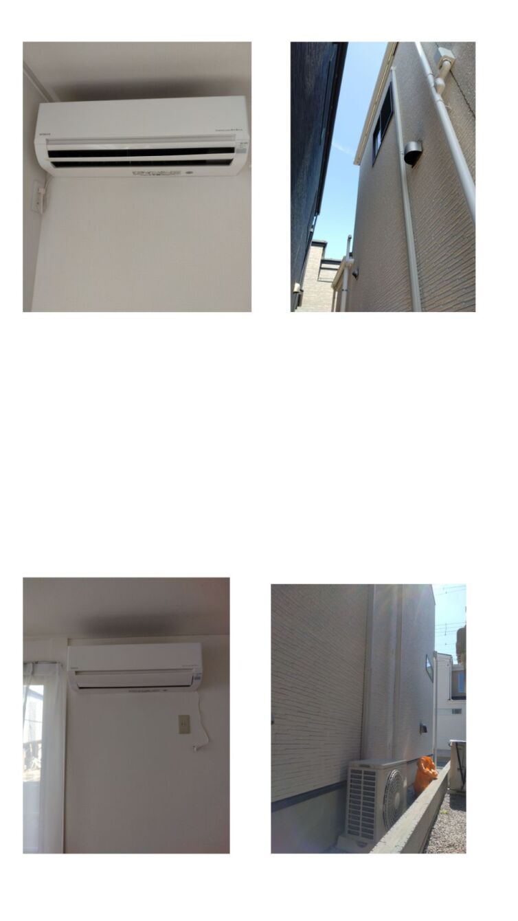 エアコン移設　緑区→新座市