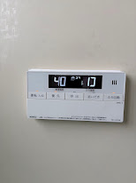 給湯器 交換後リモコン